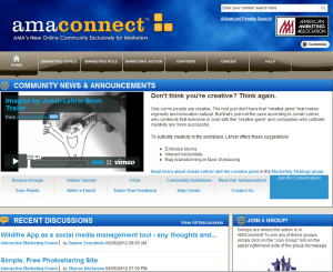 AMAConnect Website